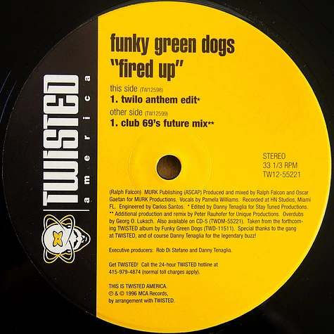 Funky Green Dogs - Fired Up!
