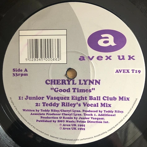 Cheryl Lynn - Good Times