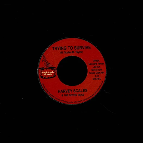 The Harvey Scales & Seven Seas - Trying To Survive / Bump Your Thang Record Store Day 2023 Edition
