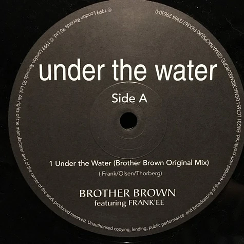 Brother Brown Featuring Frank'ee - Under The Water