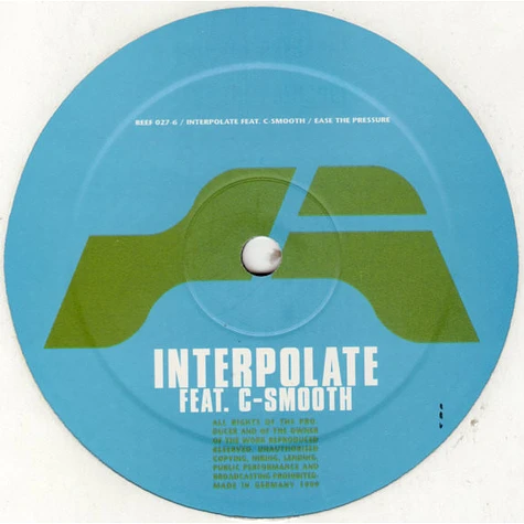 Interpolate Feat. C. Smooth - Ease The Pressure