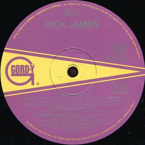 Rick James - Sweet And Sexy Thing