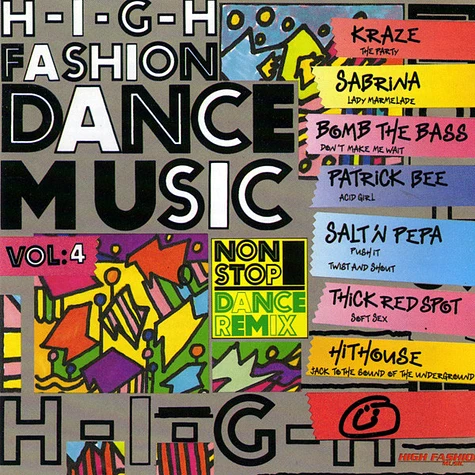 V.A. - High Fashion Dance Music Vol. 4 (Non Stop Dance Remix)