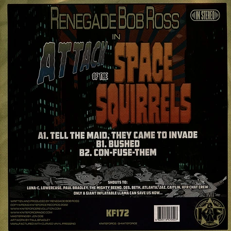 Renegade Bob Ross - Attack Of The Space Squirrels EP