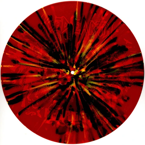 Iced Earth - Hellrider Red / Yellow / Black Splatter Vinyl Edition