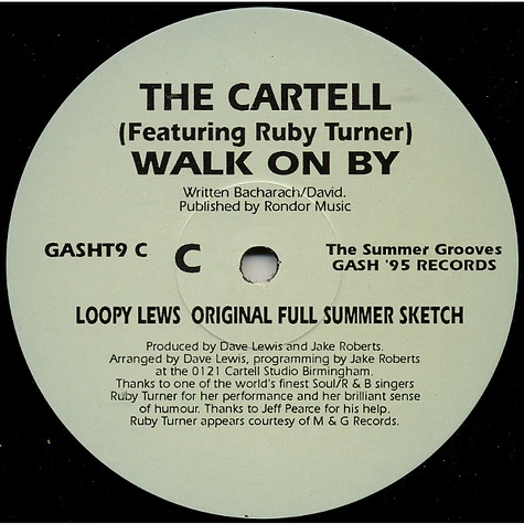 The Cartell Featuring Ruby Turner - Walk On By