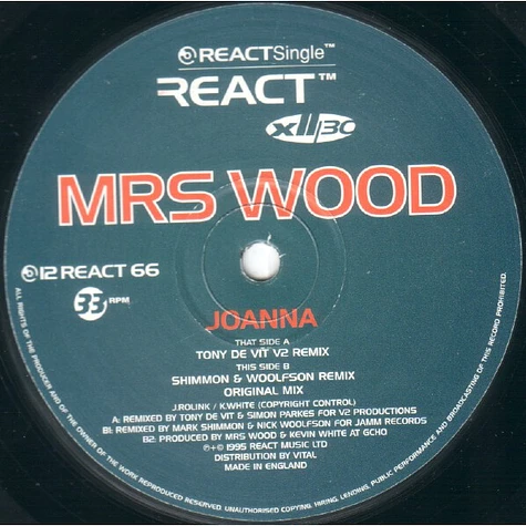Mrs. Wood - Joanna