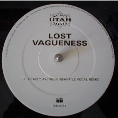 Utah Saints - Lost Vagueness