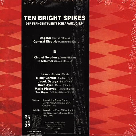 Ten Bright Spikes - Der Ferngesteuerteschlafanzug E.P.