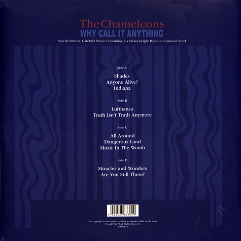The Chameleons - Why Call It Anything Colored Vinyl Edition
