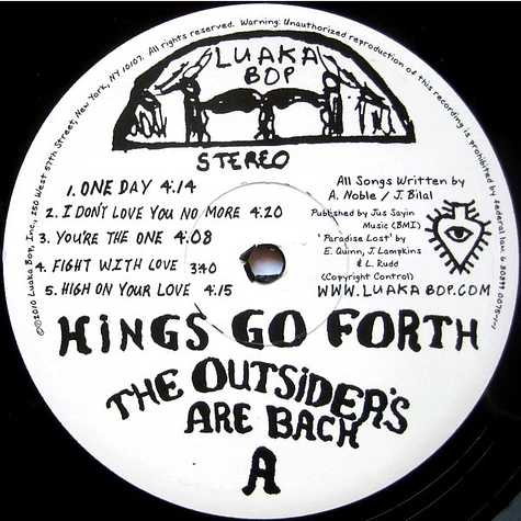 Kings Go Forth - The Outsiders Are Back