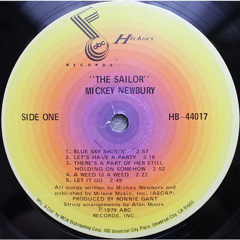 Mickey Newbury - The Sailor