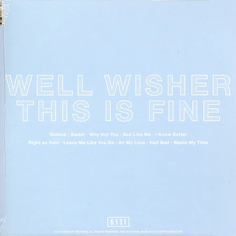 Well Wisher - This Is Fine Colored Vinyl Edition