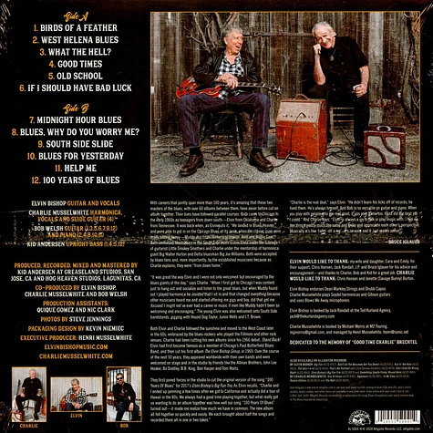 Elvin Bishop & Charlie Musselw - 100 Years Of Blues