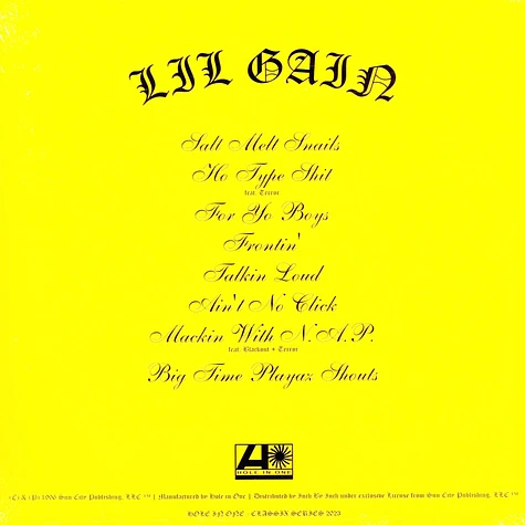 Lil Gain - Big Time Playaz