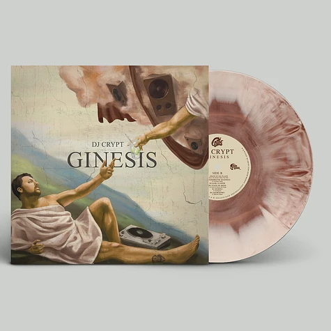 DJ Crypt - Ginesis Red Marbled Vinyl Edition