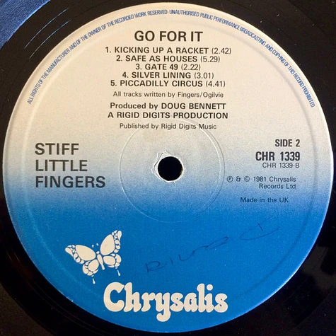 Stiff Little Fingers - Go For It