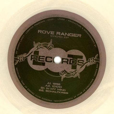 Rove Ranger - 101010 Ep Silver Marbled Vinyl Edition