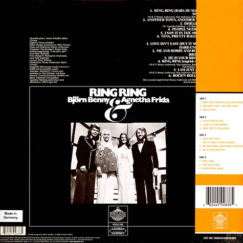 ABBA - Ring Ring Half-Speed Master Limited Edition