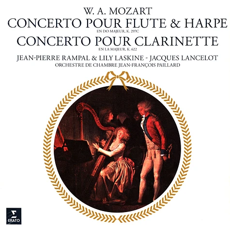 Rampal / Laskine / Lancelot / Paillard / Ocjfp - Konzert Für Flöte & Harfe,Konzert Für Klarinette