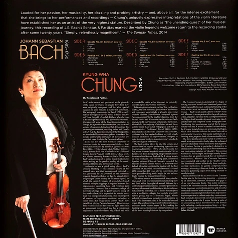 Kyung-Wha Chung - Violinsonaten & Partiten
