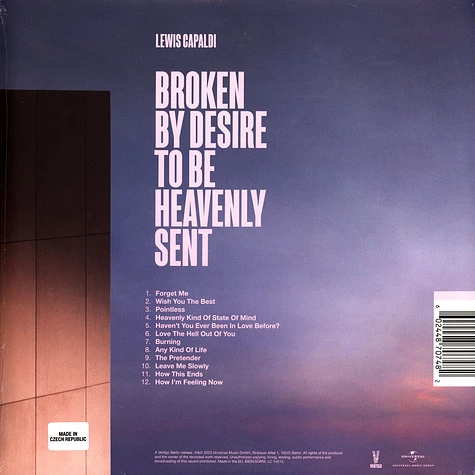 Lewis Capaldi - Broken By Desire To Be Heavenly Sent (Indie
