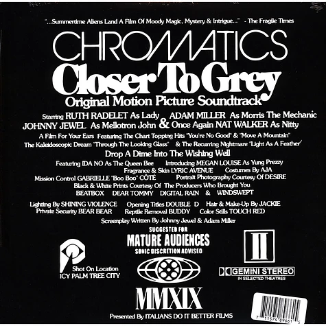 Chromatics - Closer To Grey