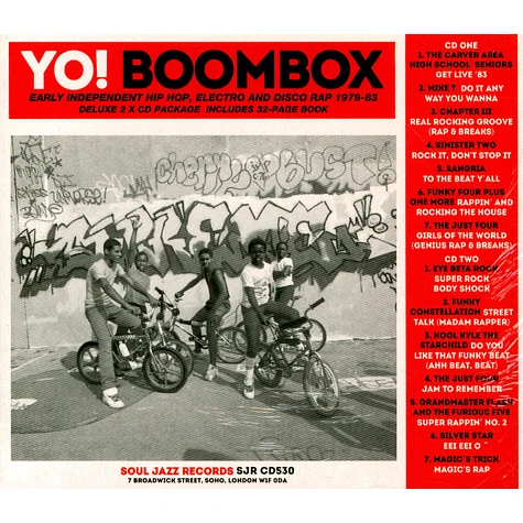 Soul Jazz Records presents - Yo! Boombox: Hip Hop, Electro, Disco Rap 1979-83