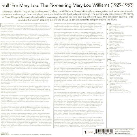 Mary Lou Williams - Roll 'Em Mary Lou: The Pioneering Mary Lou William