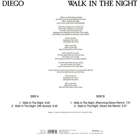 Diego - Walk In The Night