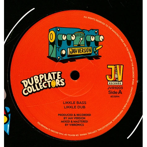 Jah Version / Jah Version Ft. Earl 16 - Likkle Bass, Dub / Arise, Bass Dub