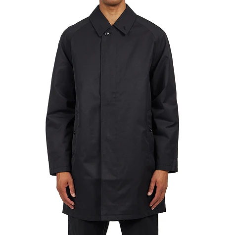 nanamica - 2L Gore-Tex Soutien Collar Coat (Black) | HHV