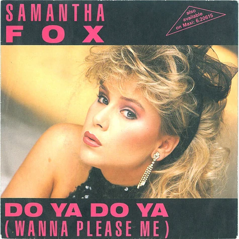 Samantha Fox - Do Ya Do Ya (Wanna Please Me)