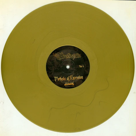 Brodequin - Methods Of Execution Gold Vinyl Edition