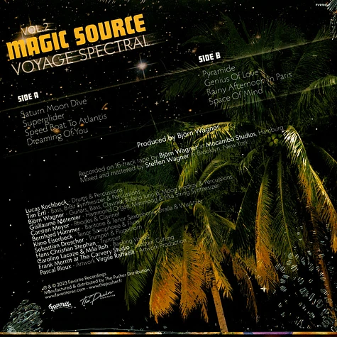 Magic Source - Voyage Spectral HHV Exclusive Clear Vinyl Edition