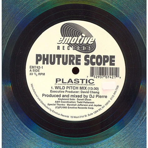 Phuture Scope - Plastic / Hands Of Time