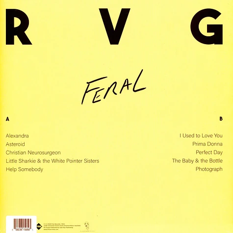 RVG - Feral Orange Vinyl Edition