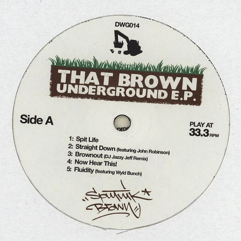 Sputnik Brown - That Brown Underground E.P.