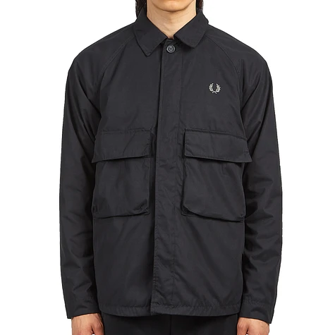 Fred perry utility hot sale overshirt khaki