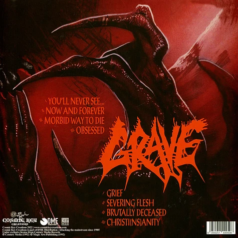 Grave - You'll Never See Splatter Vinyl Edition