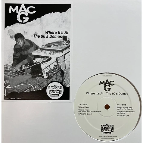 Mac G - Where It's At - The 90's Demos