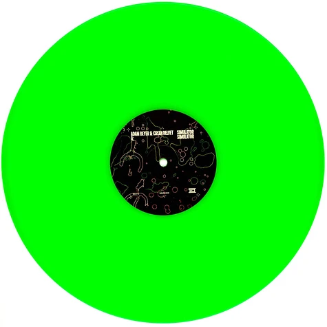 Adam Beyer & Green Velvet - Simulator Neon Green Vinyl Edition