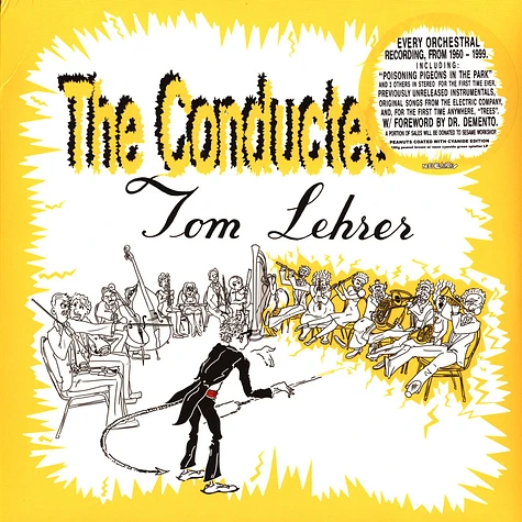 Tom Lehrer - The Conducted Tom Lehrer Beige W/ Splatter Vinyl Edition