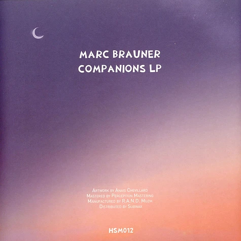 Marc Brauner - Companions Colored Vinyl Edition