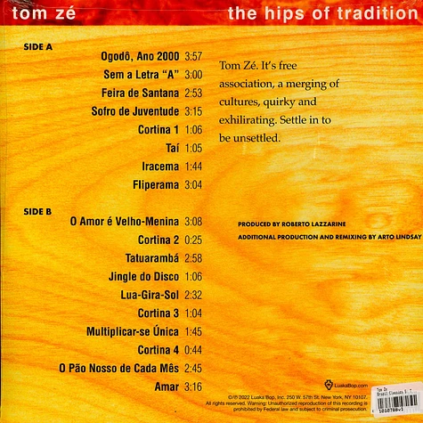 Tom Ze - Brazil Classics 5: The Hips Of Tradition