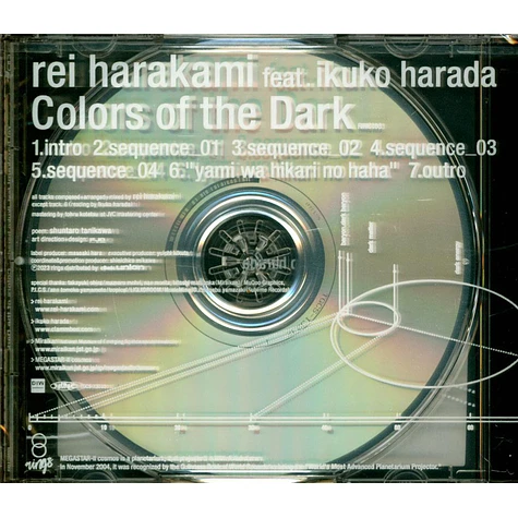 Rei Harakami - Colors Of The Dark