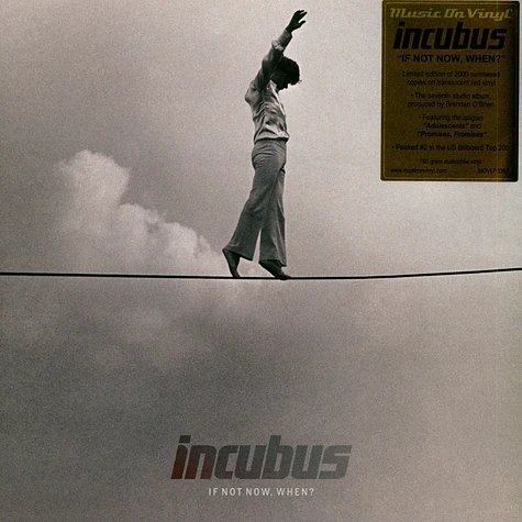 Incubus - If Not Now, When? Red Vinyl Edition