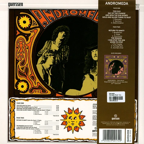 Andromeda - Andromeda Black Vinyl Edition