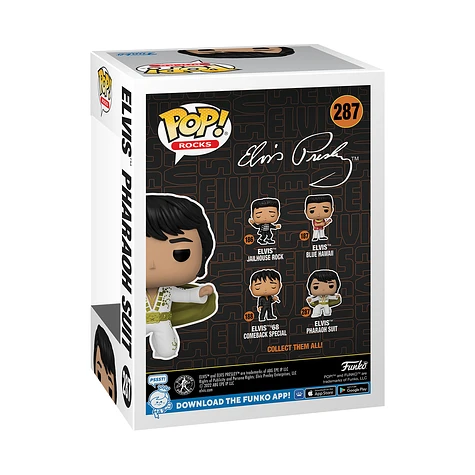 Funko - POP Rocks: Elvis Presley - Pharaoh Suit