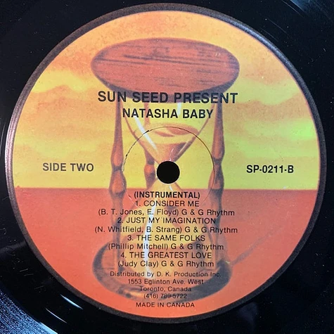 Natasha Baby - Sun Seed Present